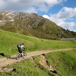 Abfahrt von der Tschiffernaun Alm