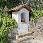 Bildstock auf dem Weg nach Villanders