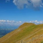 Die Pfannspitze vor klarem Herbsthimmel