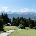 Auf dem Telfer Almrundweg erschließen sich berückende Ausblicke