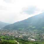 Brixner Talkessel vom Römerturm aus 