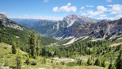 Unser Blick fällt auf den markanten Dürrenstein