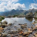 Etwas unterhalb der Magdeburger Hütte liegt der Stubensee