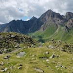 Die einsame Pfunderer Bergwelt