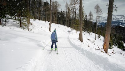 Abfahrt von der Welschellener Alm