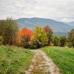 Unterwegs eröffnen sich malerische Ausblicke