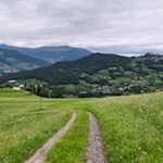 Durch blumenfrohe Wiesen nach Tagusens