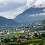 Blick in Richtung Algund