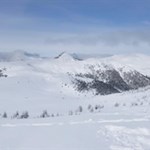 Ausblick auf den Ifinger von den Stoanernen Mandln