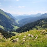 Ausblick von der Klammalm