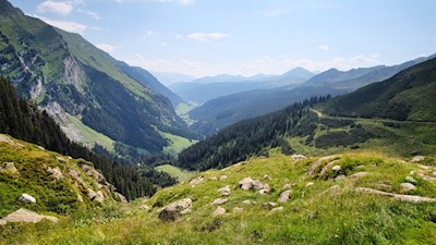 Ausblick von der Klammalm