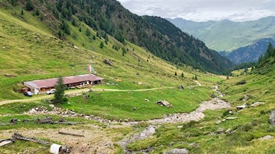 Von der Valtiglalm auf die Einachtspitze