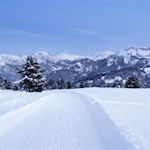 Vor der Kulisse der Gadertaler Dolomiten zurück zur Würzjochhütte