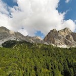 Bereits während des Anstiegs zur Regensburger Hütte eröffnen sich malerische Ausblicke