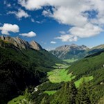 Blick ins idyllische Pfitsch