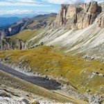 Blick ins Chedultal und auf den Mont de Seura