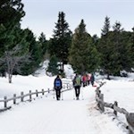 Die Villanderer Alm erfreut sich auch im Winter großer Beliebtheit
