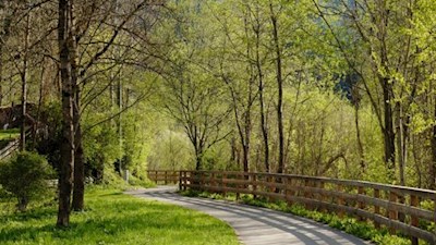 Pustertaler Radweg nahe St. Lorenzen