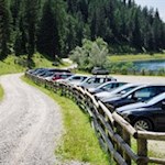 Parkplatz am Eingang ins Mühlbachtal