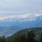 Fernblick auf die Bischofsstadt Brixen