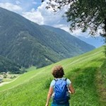 Auf dem sanften Lüsner Panoramaweg