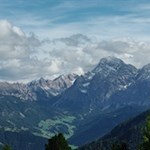 Blick ins Gadertal (Wengen)