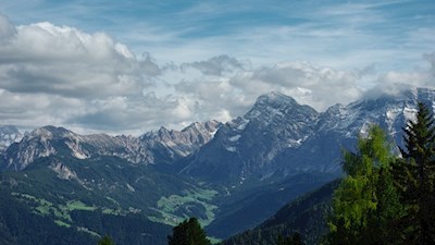 Blick ins Gadertal (Wengen)