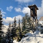Vom Karersee führt der Weg zunächst in Richtung Heinzenalm
