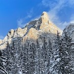 Above us rises the imposing Sasso del Signore peak - Herrstein