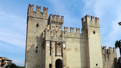 Fortified and graceful at the same time.  The castle of Sirmione in the south of Lake Garda