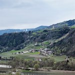 Blick auf Schrambach und Feldthurns