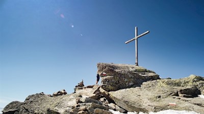 Gipfelkreuz der Mutspitze