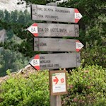 Unsere Wanderung ist bestens ausgeschildert