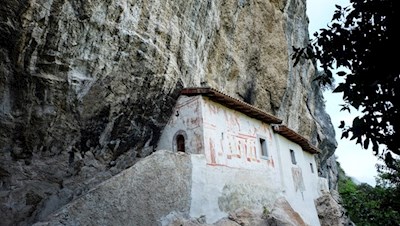 Wo Einsiedler jahrhundertelang in Abgeschiedenheit lebten: die Einsiedelei 