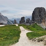 Scoiattoli Hütte bei den Cinque Torri