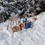 Rodelvergnügen für die ganze Familie