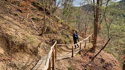 Im sanften Auf und Ab zu den Steinegger Erdpyramiden
