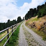 Auf dem sanften Panoramaweg Nr. 9 zur Schatzerhütte
