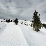 Sanft schlängelt sich der Winter-Premium-Weg zum Unterhornhaus