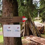 Von der Tschafonhütte ist die Völseggspitze nur mehr 20 Minuten entfernt