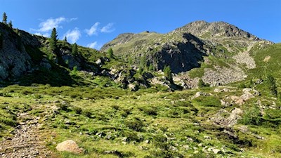 Im sanften Anstieg durch das Agsttal