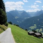 Auf dem Rückweg nach Obertelfes