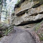 Durch eine imposante Waldschlucht zum Völlaner Badl