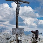 Croce di vetta del Lagazuoi