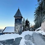 Auf der Schönblickstraße zum Elisabeth Denkmal