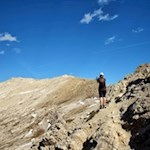 Der Gipfel des Sas Ciampac ist nicht mehr fern...