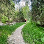 Anstieg zur Tschafonhütte