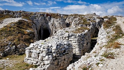 A cruel war of position once raged on Monte Piano