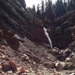 Im sog. "Butterloch" stürzt der Wasserfall etwa 35m in die Tiefe