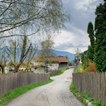 Auf dem Rückweg nach Gais